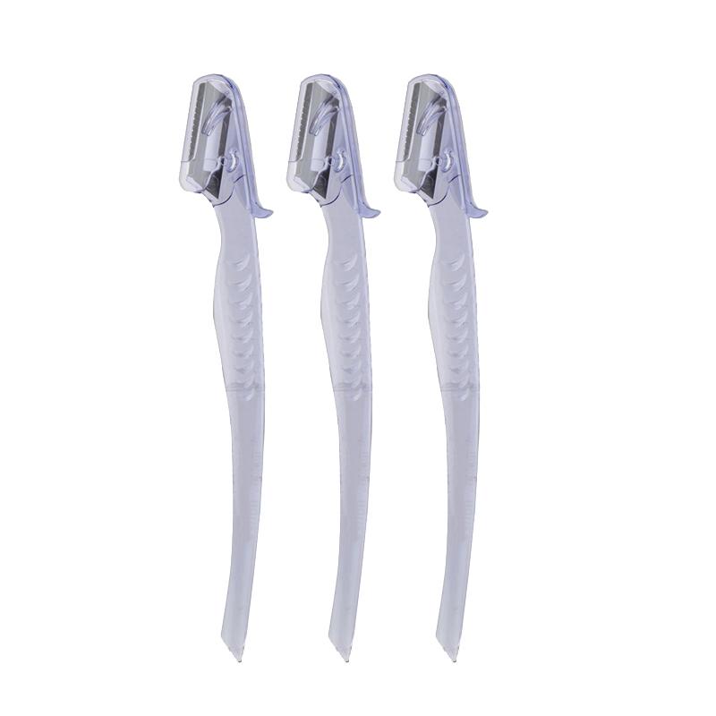 3/8Pcs Colorful Eyebrow Trimmer Makeup Knife Eyebrow Blades Face Hair Removal Safe Scraper Shaver Makeup Beauty Tools