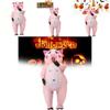 Inflatable Pig Costume For Holidays And Stage Acts Crafted From Fabric For Kids And Adults