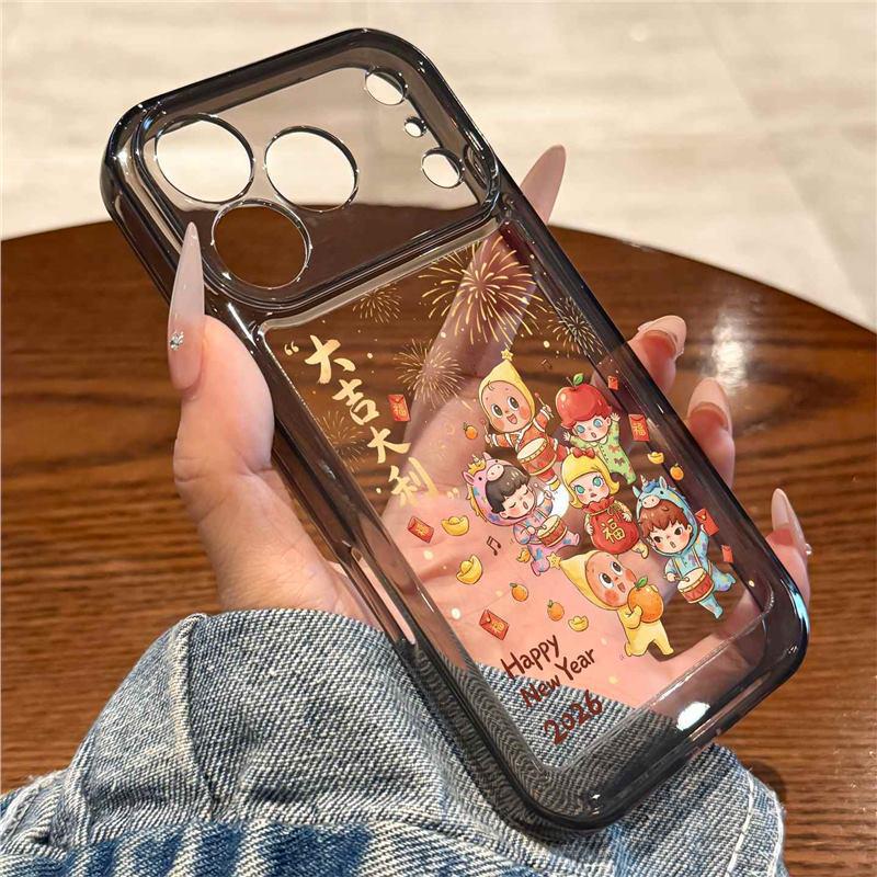 

Premium New Year Crying Baby Star Case for iPhone 17 Pro Max iPhone 17 Pro