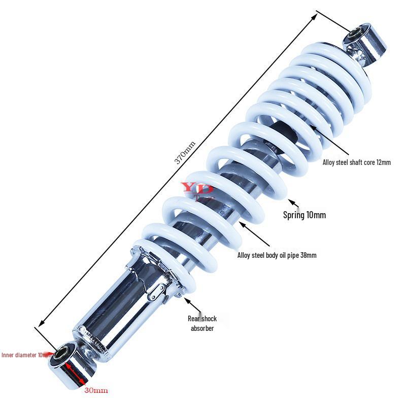 ATV Off-road Motorcycle Shock Absorbers: 380mm Front, 370mm Rear