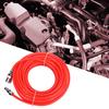 5*8mm High Pressure Flexible Air Compressor Hose with MaleFemale Quick Connector 15M Red