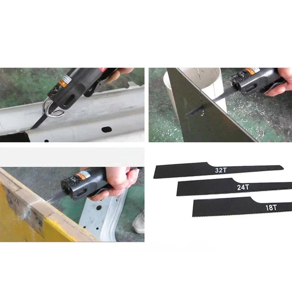Pneumatic Saw Blades 32T Air Saw Blade Black Mini Pneumatic Saw Blade File Saw Tool Pneumatic Practical Useful