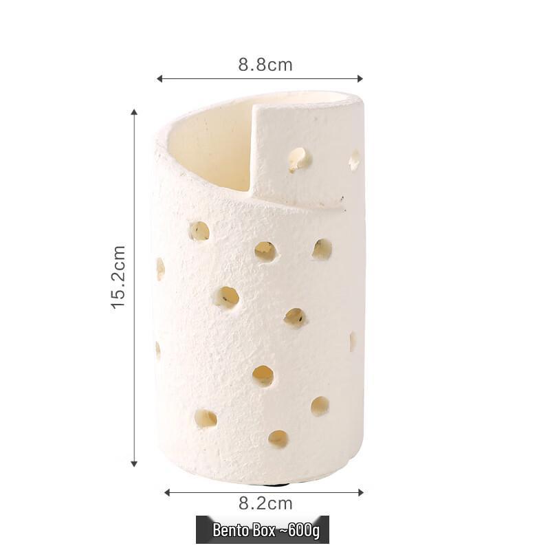 Miaoyijia Cement Hollow Flameless Aromatherapy Holder