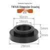 T-Shaped Insulating Sleeve Step-Style Shaft Bushing