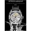 KIMSDUN Watch Men's Top Brand Luxury Clock Double-sided Hollow Automatic Mechanical Trend Ancient Carved Waterproof Men's Watch