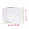 100 stuks 7/8/9 inch Airfryer Liners Geperforeerde antiaanbakmat Stomen Bakken Koken Witte pot Olie Papier Accessoires
