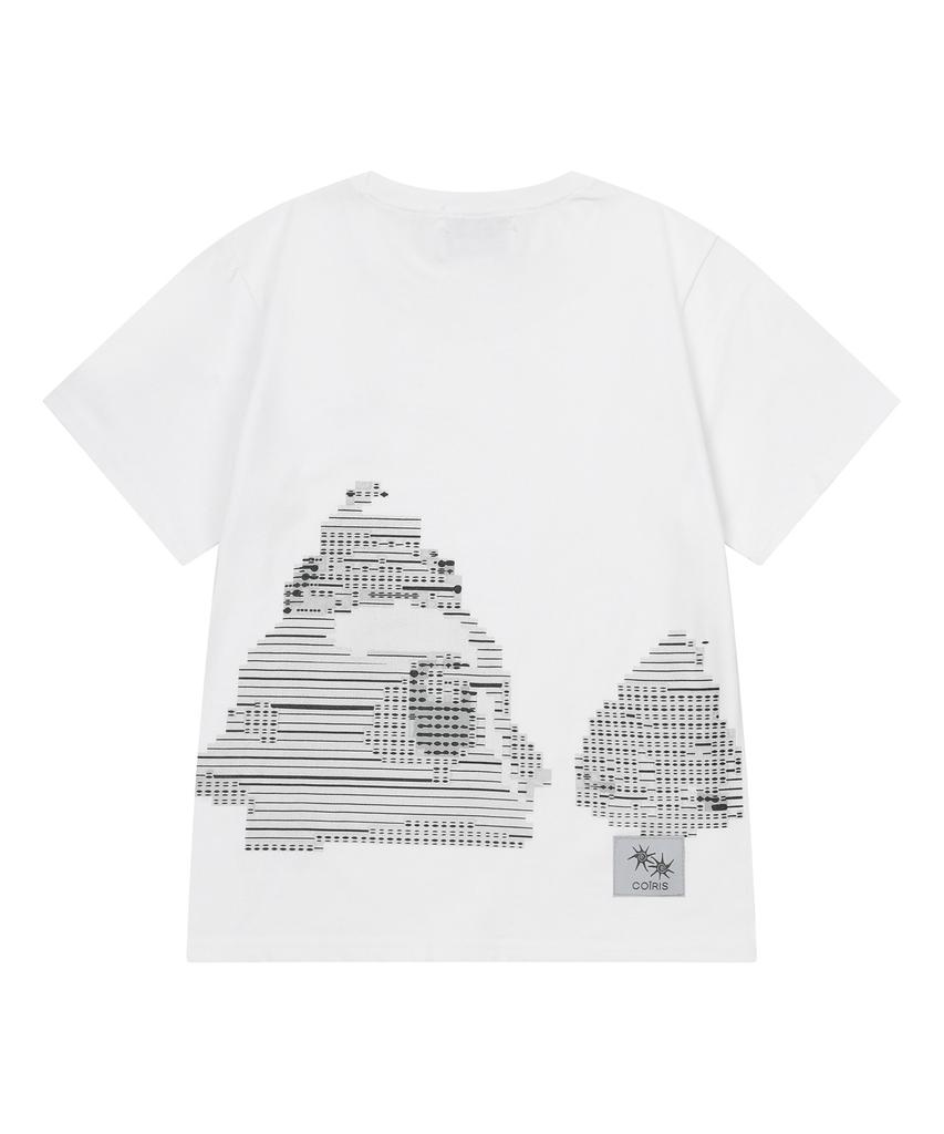 MUCENT X Koiris Marine Bag Glitch Short Sleeve T-Shirt (2 Colors)