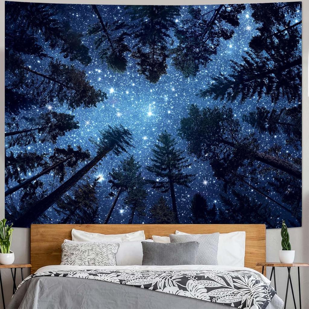 Tapestry Forest Cave Tapestries Nature Landscape Tapestries Mossy Waterfall Stream Wall Tapestry Bedroom Dormitory Living Room
