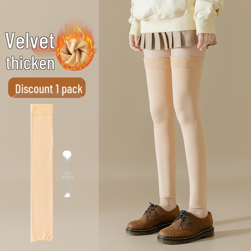 Knee Pads Plus Velvet: Warm Knee Joint Protective Sleeve for Women