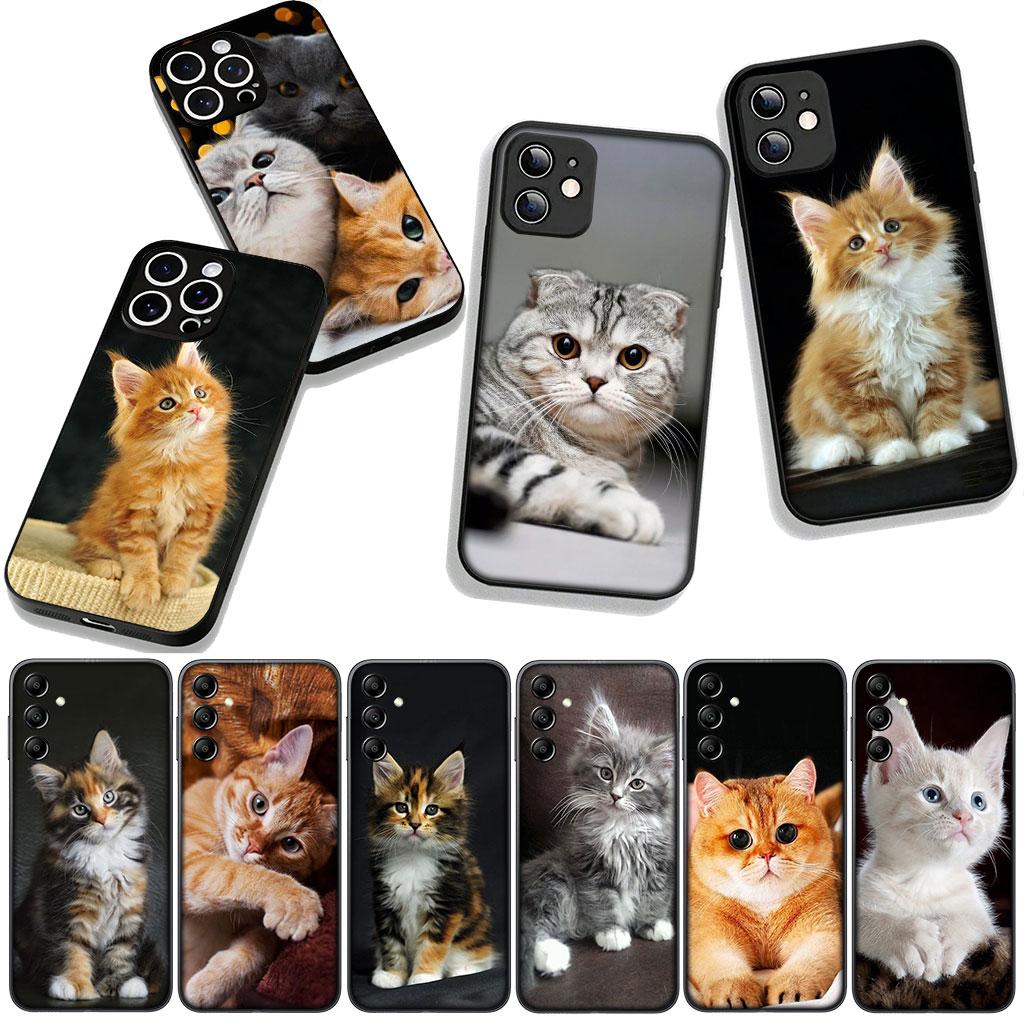 Cat Meow Phone Cover Case for Xiaomi Redmi Note 14 12 13 ProPlus A4 A3 Pro Plus 12C 13C 14C 5G Casing