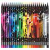 24 crayons de couleur - assortiment - color'peps monster - maped