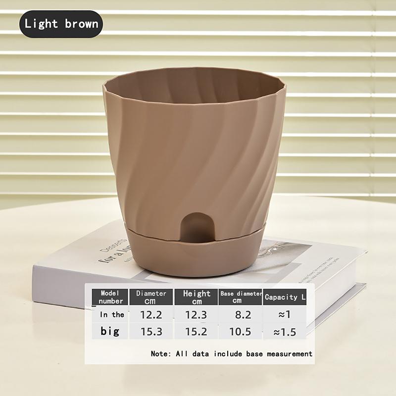 Kunststoff-Blumentöpfe für den Balkon, einfach und atmungsaktiv, hochwertige Bepflanzung, für Zuhause