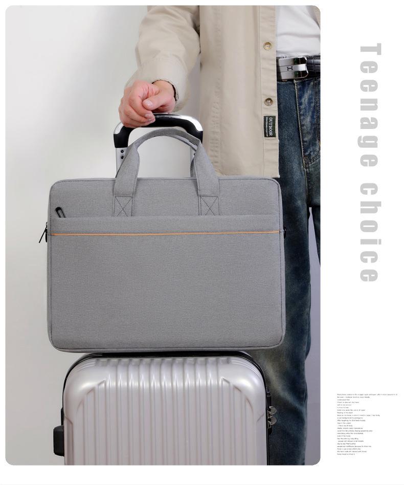 Men's 15-16 Inch Laptop Shoulder Bag - Large Capacity Business Briefcase Gift