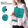 For Apple iPad (2022) (Also known as iPad 10th Gen,iPad (10th generation),iPad 10.9-inch).PU Leather Exquisite Floral Embossed Design Tablet Case