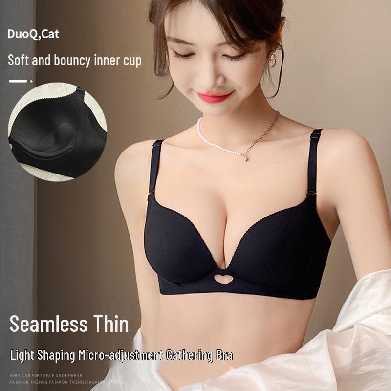 Oryginalna Czerwona Bielizna Ślubna Push-Up Zestaw Biustonosza z Bocznym Wsparciem