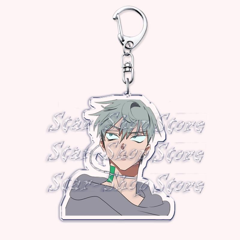 Cute Alien Stage Roommates Chibis Keychains for Womens Accessories Bag Luka Ivan Till Mizi Hyuna Sua Keyrings Jewelry Fans Gifts
