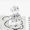 Creative Gemstone Crystal Perfume Bottle Exquisite Amber Diamond-shaped Perfume Bottle Modern Transparent Decorative Jar Gift