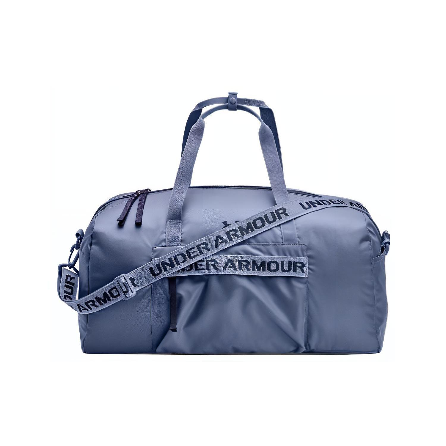 

New Under Armour Polyester Gym Bag, Shoulder Bag, Crossbody Bag, Handbag Regular Unisex Blue 1369212-767 49.5*23.9*25.9CM