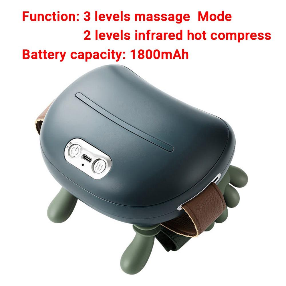 Bionic Hand Heated Neck Massager 4D Kneading Massage Pillow Cervical Massage Device  Home Office