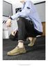 Men's Black Soft-soled Low-top Labor Protection Shoes: Wear-resistant and Versatile Casual Shoes for Autumn Office.