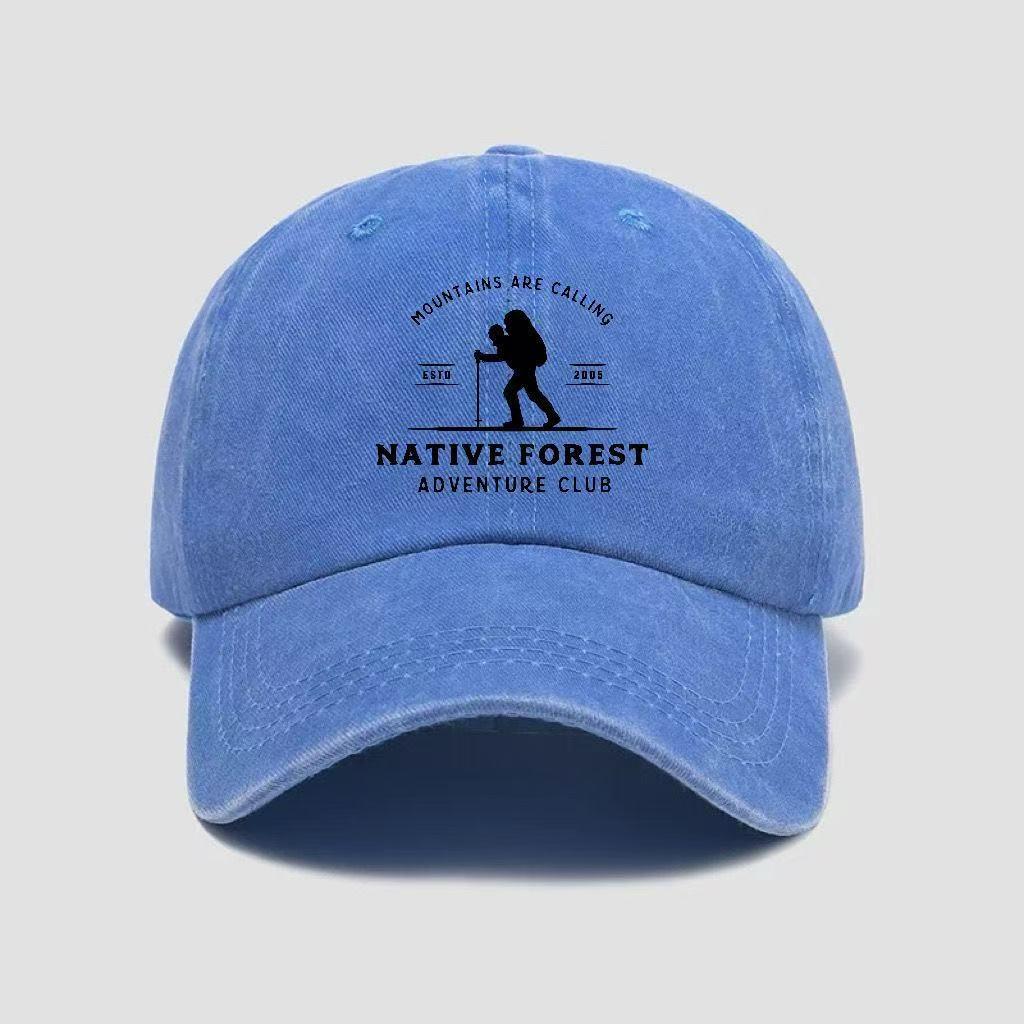 Unisex Leśna Przygoda Czapka Baseballowa - Miękki Daszek Słoneczny