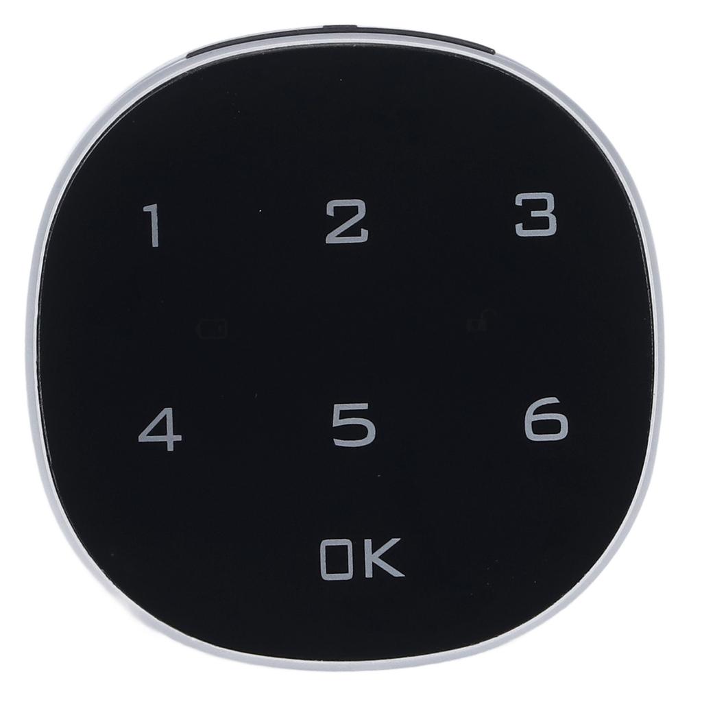 Elektronisches Passwortschloss Zinklegierung Kombinationsschloss-Set für Nachrichtenbox Aufbewahrungsschrank Schrank Schublade L20