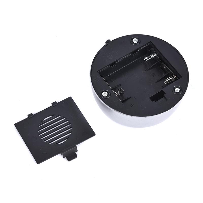 1Pc 4 Leds Luminous Base Light  Glass Display Colorful Round Stand Base
