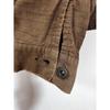 Used TMT BIGHOLIDAY Trucker Jacket S Corduroy Brown Old Clothes