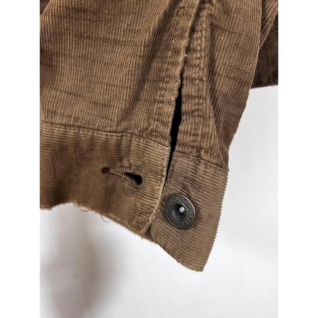 Used TMT BIGHOLIDAY Trucker Jacket S Corduroy Brown Old Clothes