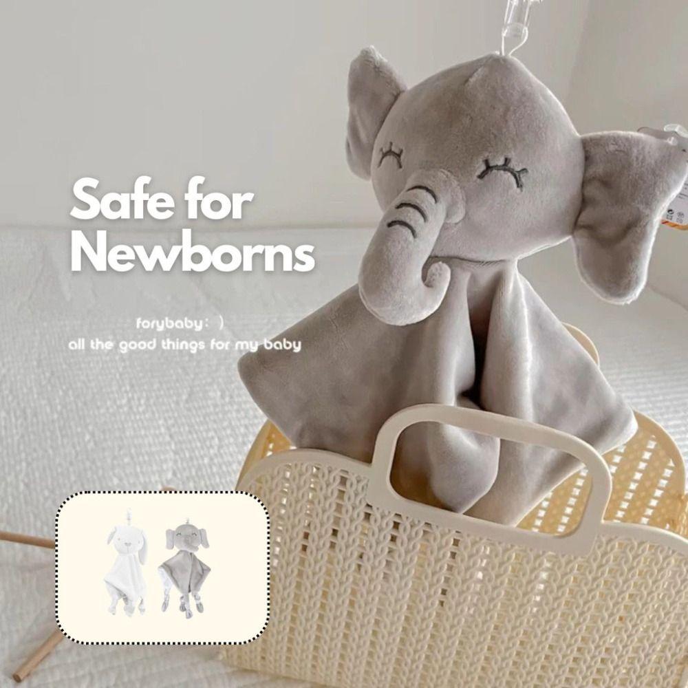Comforting Blankie Rabbit Security Blanket Soft Infant Snuggler Soothing Towel Baby Towel