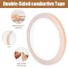 2025+ 4 Roll Copper Foil Tape for Stained Glass,with Plastic-, Adhesive for Stained Glass Supplies,Guitar and Shielding