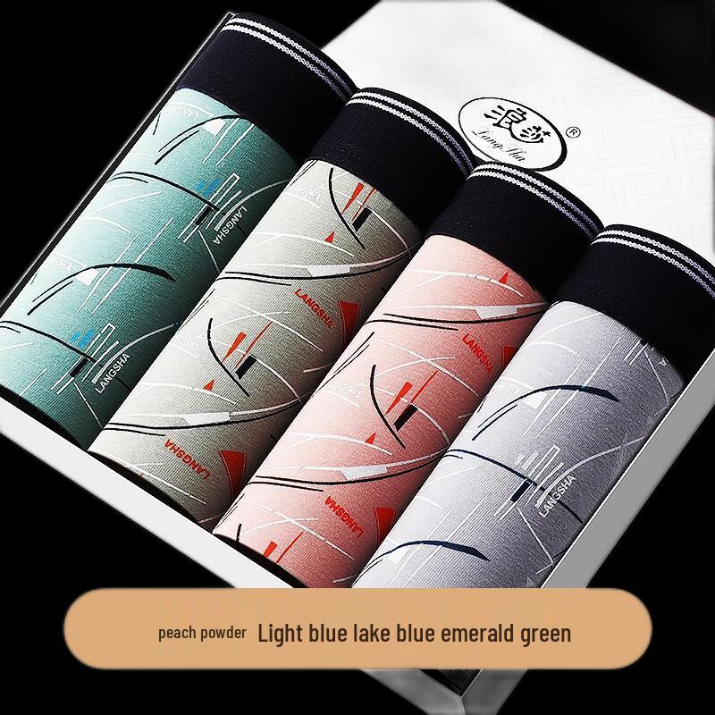 Langsha Men s Comfortable Breathable Boxer Briefs XL