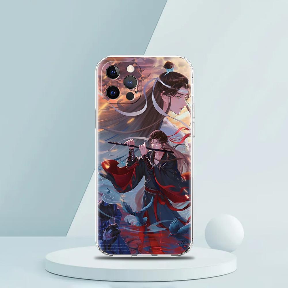 Grandmaster Of Demonic Cultivation Soft TPU Transparent Phone Case for iPhone 16 15 14 13 12 11 Pro Max XR 8 7 Plus XS Max Shell iPhone 15