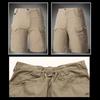 Men Urban Shorts Outdoor Wear-Resistant Cargo Shorts Quick Dry Multi-pocket Plus Size Hiking Pants