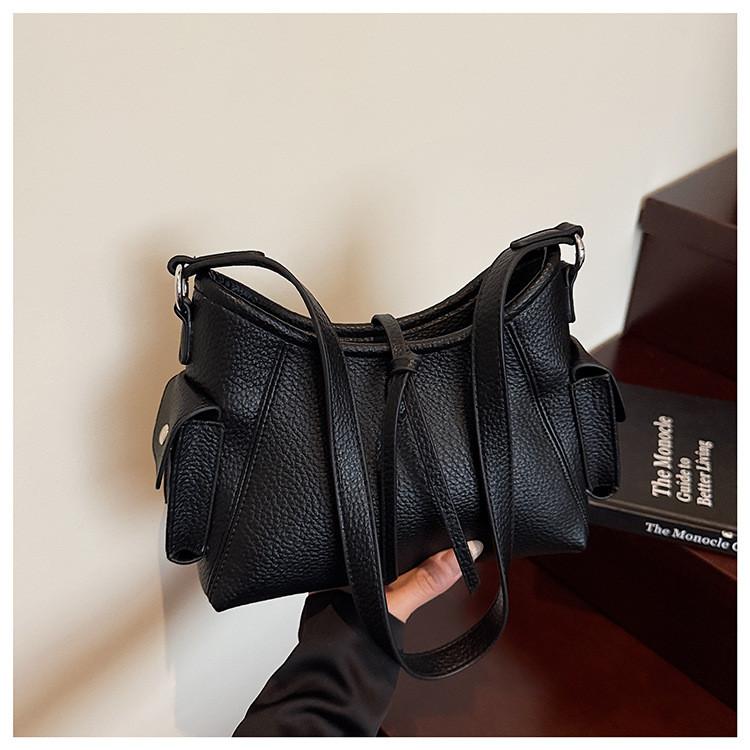 IELGY Summer All-Match One-Shoulder Messenger Casual Korean Bucket Bag