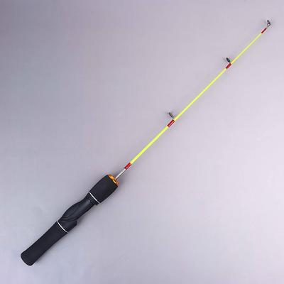 Ultralehké zimní pruty na lov krevet 60 cm Přenosné Mini Zimní rybářský prut Splicing Casting Ledový zimní rybářský prut