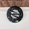 New Safe Flat Round Gripper Clip Cute Hair Claws Women Girls Hairpins Hairclip Barrettes Accessories Headdress Headwear Ornament