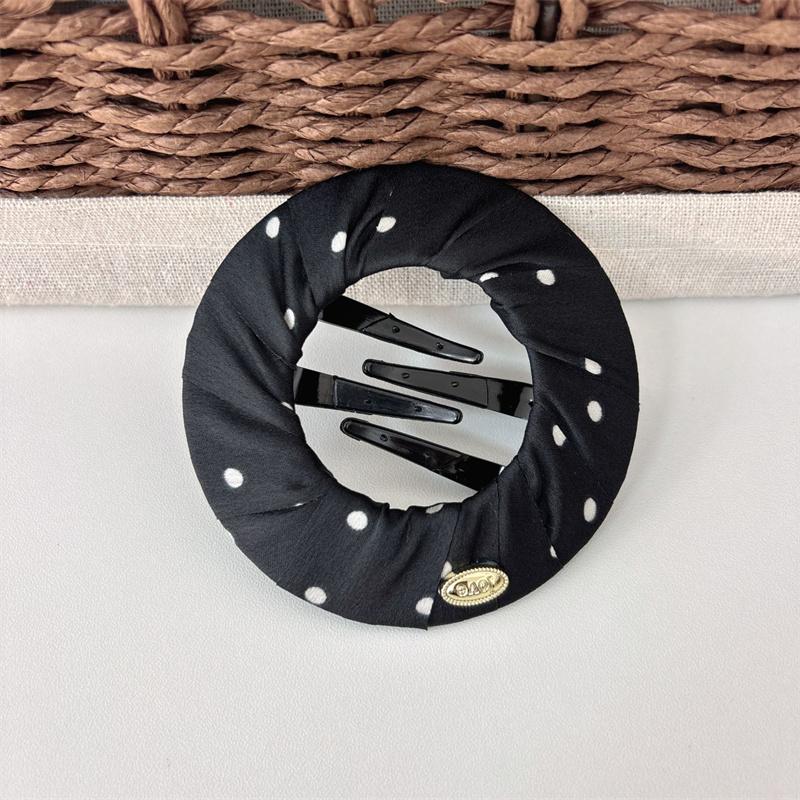 New Safe Flat Round Gripper Clip Cute Hair Claws Women Girls Hairpins Hairclip Barrettes Accessories Headdress Headwear Ornament
