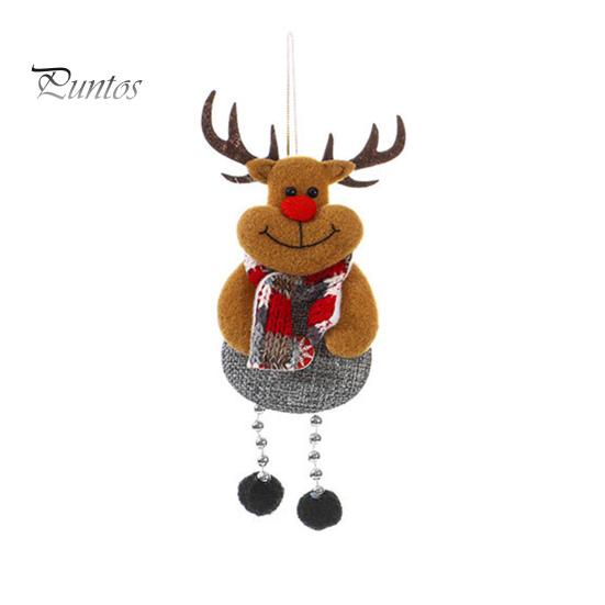 

Рождественские подвесные украшения 3D Санта-Клаус Снеговик Олень Медведь Ткань Кукла Помпон Нога Симпатичные Ручной Работы Праздник Рождественская Елка Кулон Орнамент Партии Elk