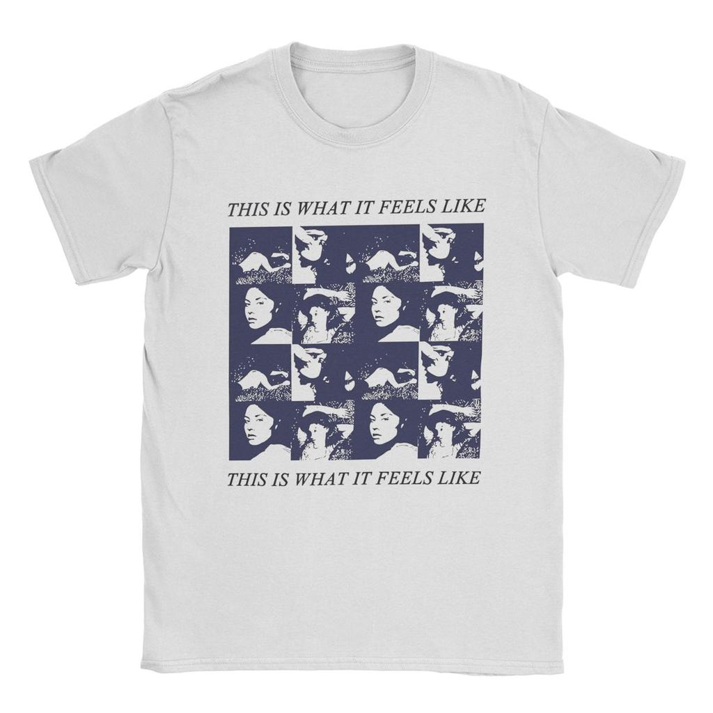 Gracie Abrams Red Star Cursive Lettering Logo T-Shirts for Men 100% Cotton Tees Short Sleeve T Shirts Gift Idea Clothing