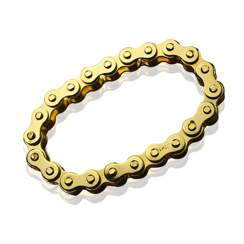 Steering Wheel Fingertip Gyroscope Sprockets EDC Chains Toy Roadbike Swivel