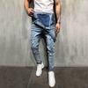 Men'S Jeans New Style Men'S Denim Suspenders With Holes