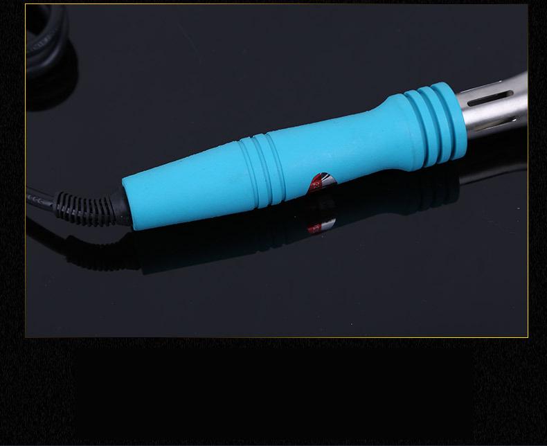 Golden Monkey Portable Mini Soldering Iron with Plastic Handle - Flat Head, Multi-Specification, Safety-Enhanced.