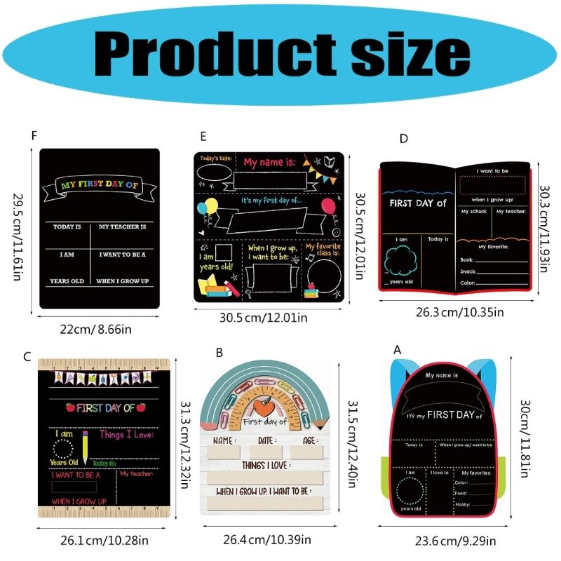 Portable Chalkboard Blackboard with Durability Ecological Friendly Design for School Office and Creative Note Taking