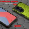 KEYSION Custodia blindata antiurto per Huawei Nova 11i 11 Pro in Silicone+PC Trasparente a nido d'ape Cover per telefono per Huawei Nova Y91 Y71