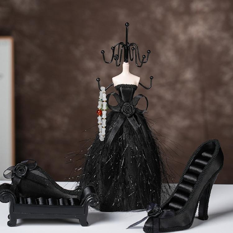 Stylish Jewelry Organizer Shelves Chic Jewelry Stand for Necklace and Bracelet