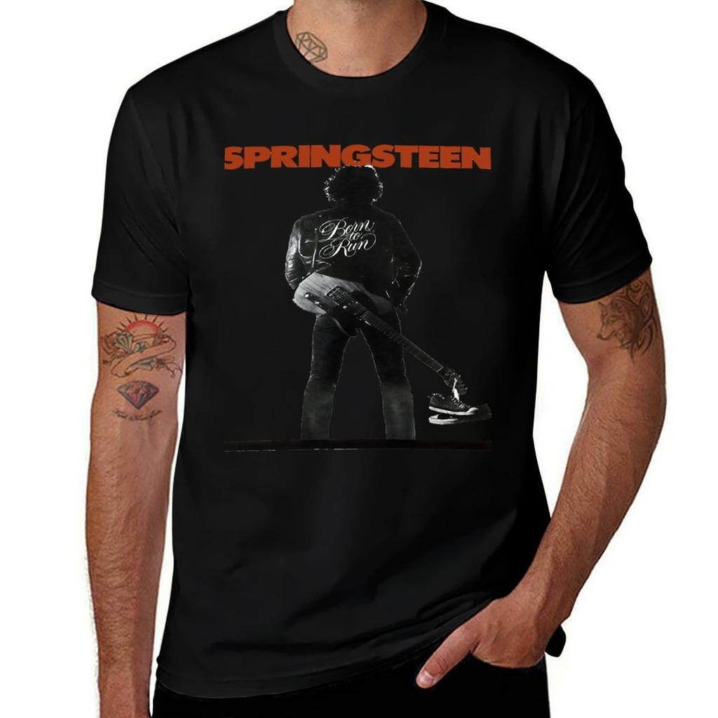 Band T Cotton Day Shirt Men Movie Casual Man Shirt T Songwriter Woman Classic Singer First T-Shirt Bruce American Man Awesome