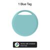 Smart Location Tag Android Bluetooth Locator GPS Tracker Work With Google Find Hub Anti-Lost Item Finder Keys Luggage Kids Bag