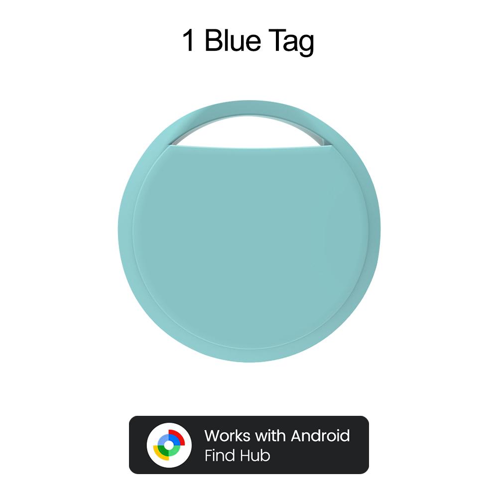 Smart Location Tag Android Bluetooth Locator GPS Tracker Work With Google Find Hub Anti-Lost Item Finder Keys Luggage Kids Bag