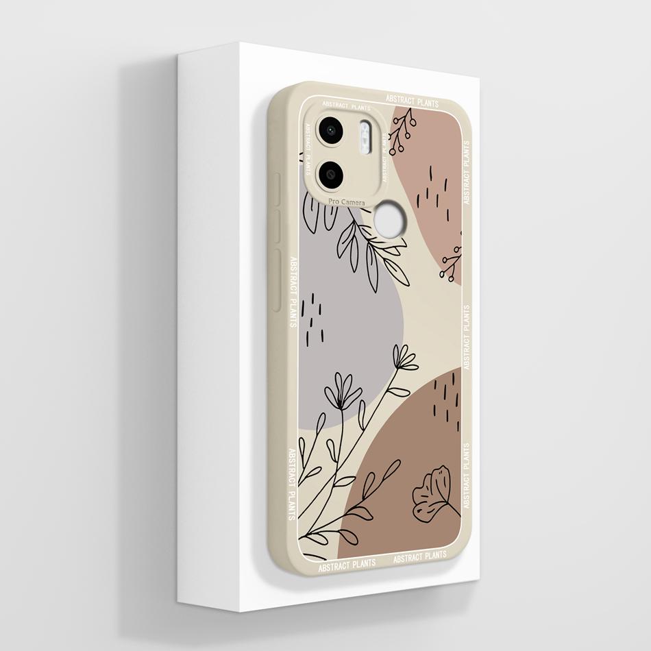 For Xiaomi Redmi A1 Plus Phone Case Fantasy Full Protection Soft Liquid Silicone Anti Drop Back Cover For RedmiA1 A 1 A1+ Funda